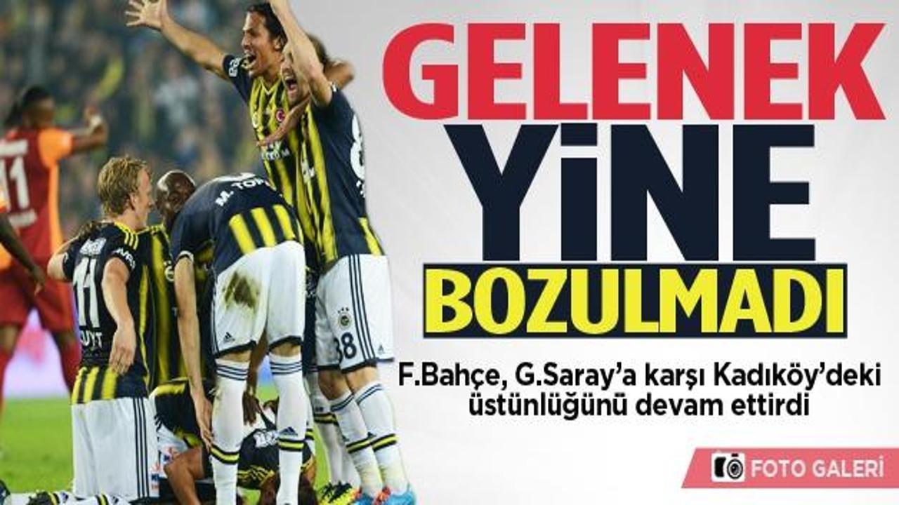 Cimbom Kadıköy'den yine çıkamadı