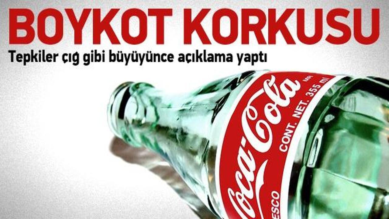 Coca-Cola'dan boykot açıklaması