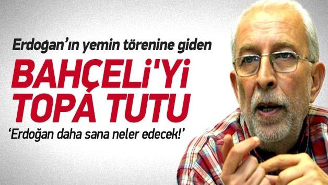 Çölaşan'dan Bahçeli'ye 'Erdoğan' fırçası