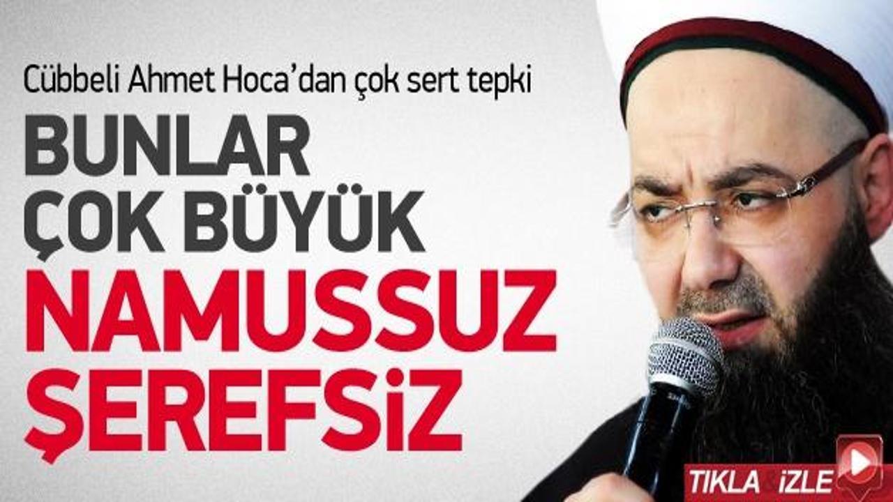 C&uuml;bbeli Ahmet Hoca'dan IŞİD'e &ccedil;ok sert tepki