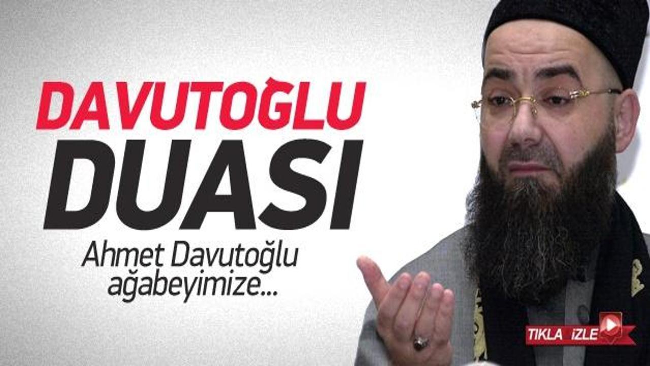 Cübbeli Ahmet Hoca'nın 'Davutoğlu' duası