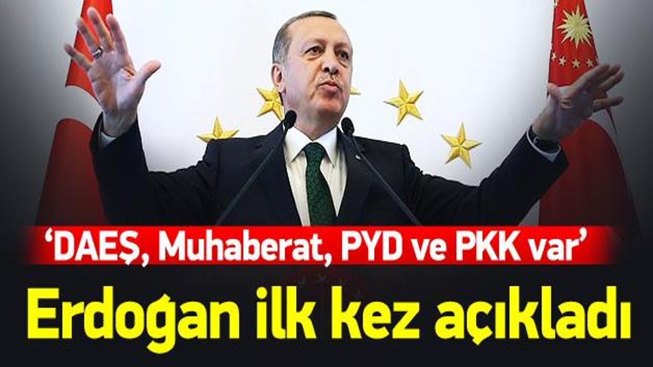 Cumhurbaşkanı Erdoğan: DEAŞ da var, PKK da PYD de