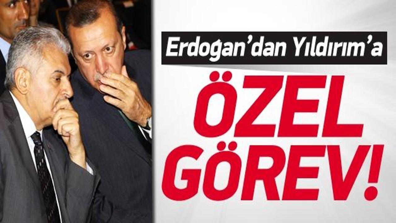 Erdoğan'dan Yıldırım'a özel görev