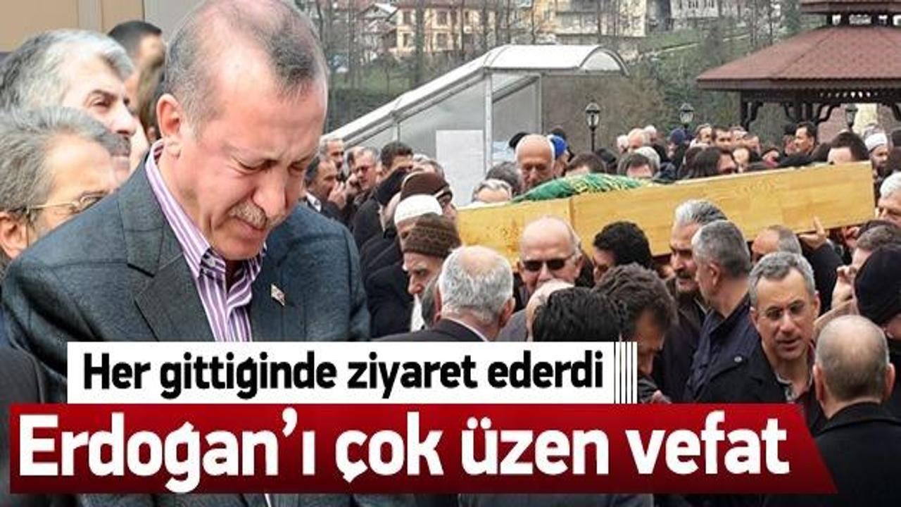 Cumhurbaşkanı Erdoğan'ı üzen vefat