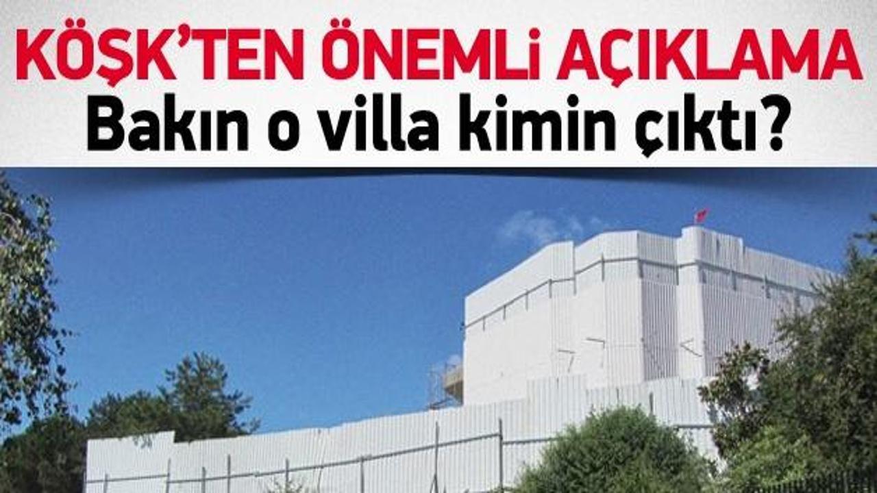 Cumhurbaşkanı Gül'den villa aldı iddialarına yanıt