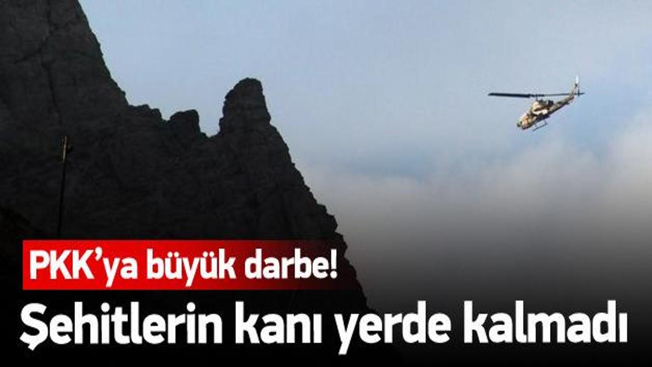 Dağlıca'da 73 PKK'lı öldürüldü 25'i sağ yakalandı