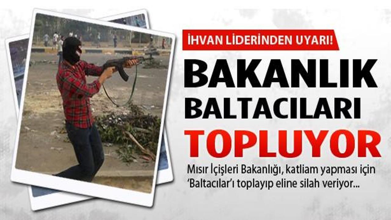 Darbeciler, katliam için 'Baltacılar'ı topluyor