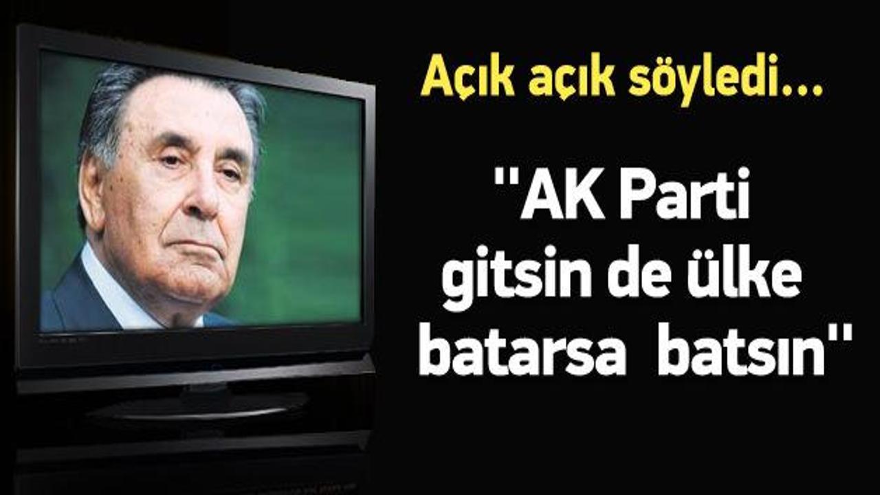 Davutoğlu: AK Parti gitsin ülke batsın istiyor