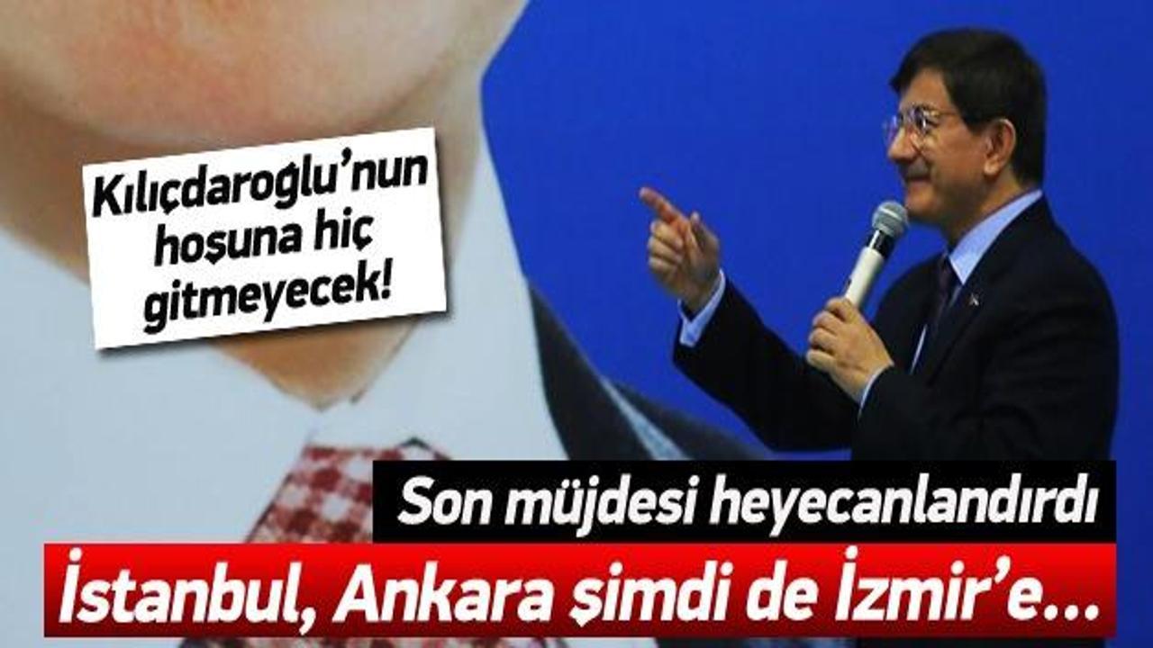 Davutoğlu: İzmir'e Başbakanlık ofisi açıyoruz