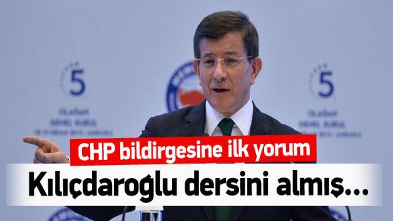 Davutoğlu: Kılıçdaroğlu bol keseden atıyor