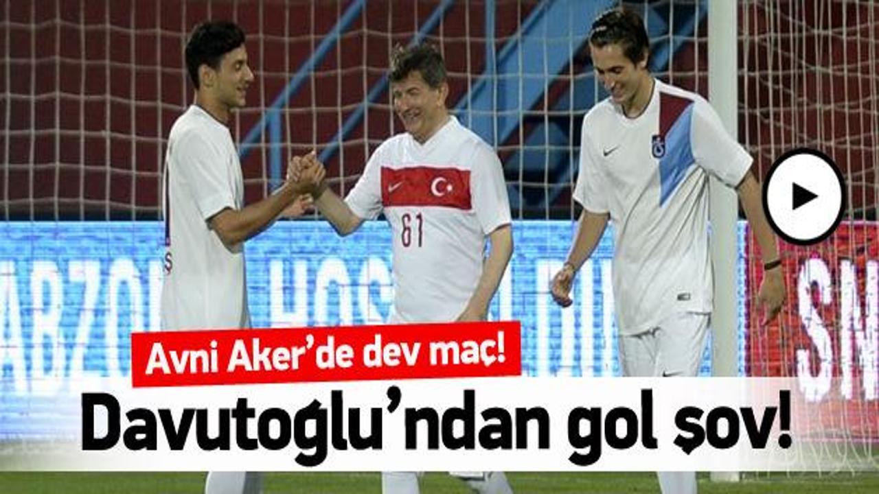 Davutoğlu, Trabzon'da gol şov yaptı!