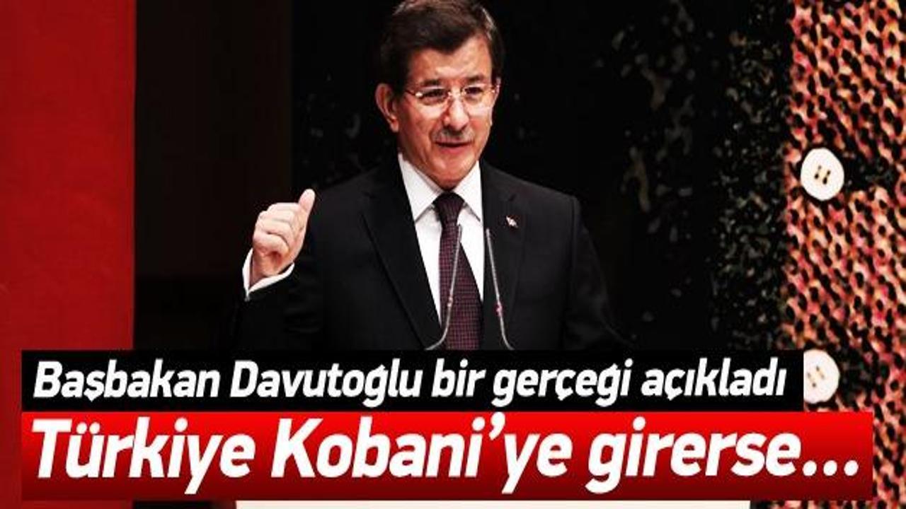 Davutoğlu: Türkiye Kobani'ye girerse... 