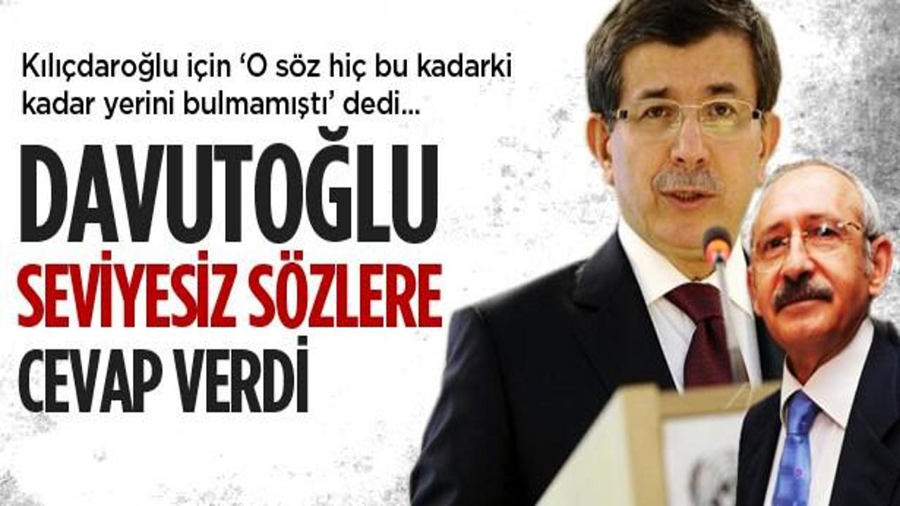 Davutoğlu'ndan Kılıçdaroğlu'na okkalı yanıt!