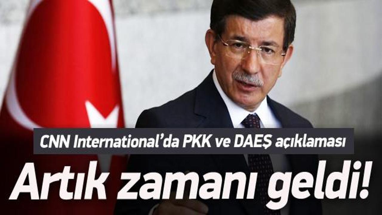 Davutoğlu'ndan PKK ve DAEŞ açıklaması