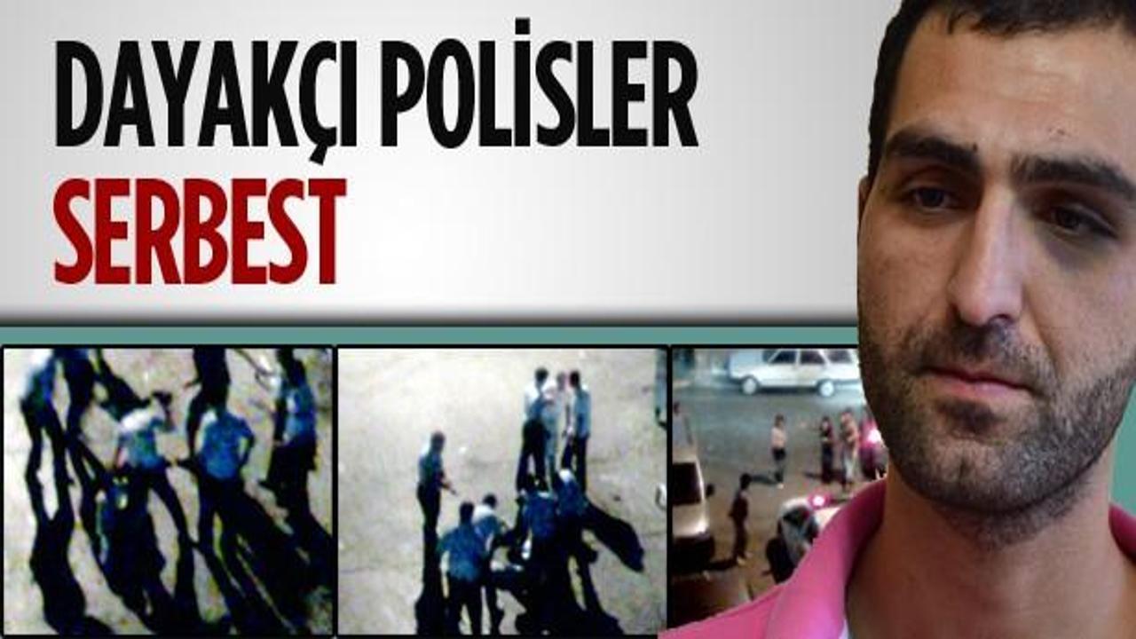 Dayakçı polisler serbest
