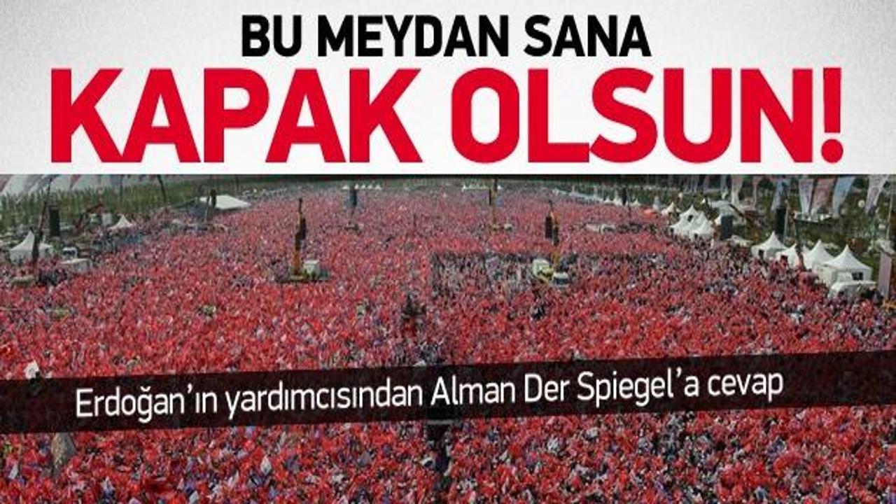 Der Spiegel'e cevap: İstanbul sana kapak olsun