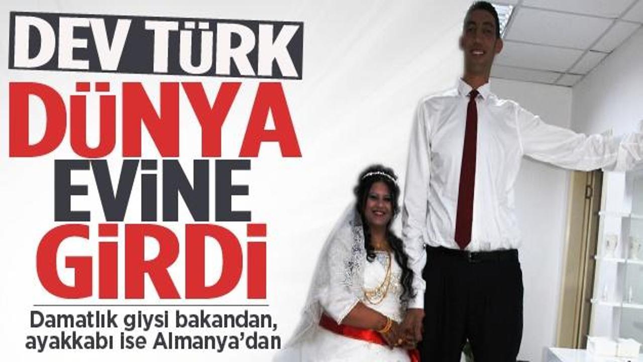 Dev Türk dünya evine girdi