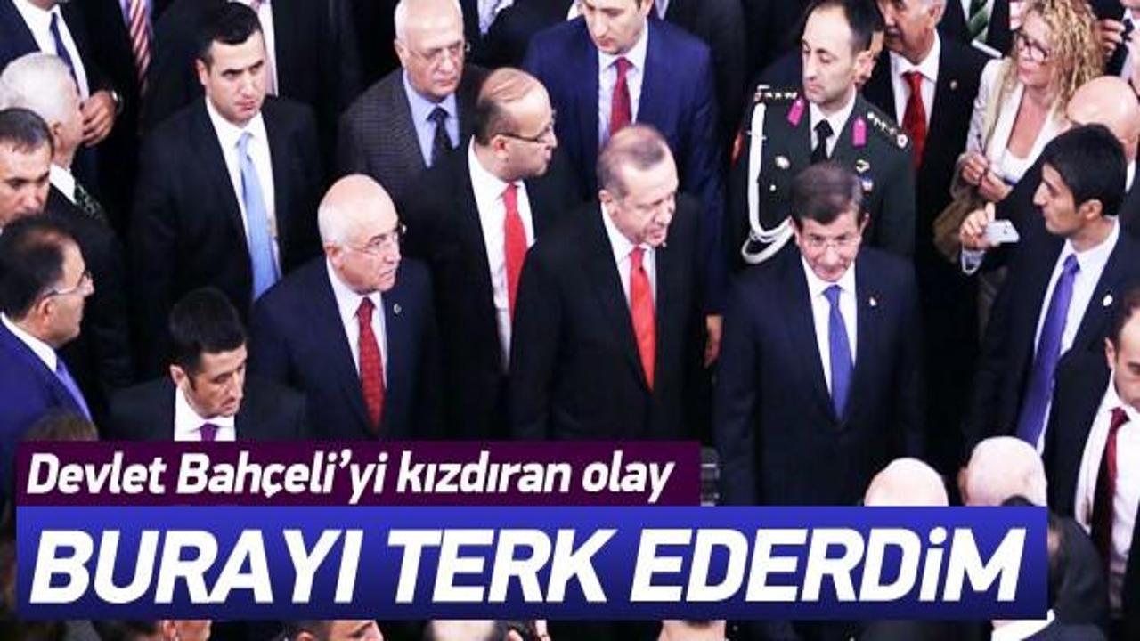 Devlet Bahçeli'yi kızdıran olay