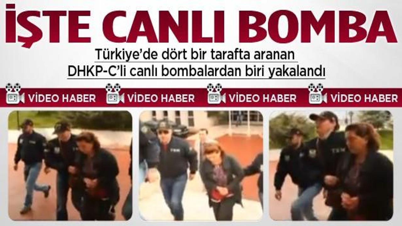 DHKP-C'li canlı bombalardan biri yakalandı İZLE
