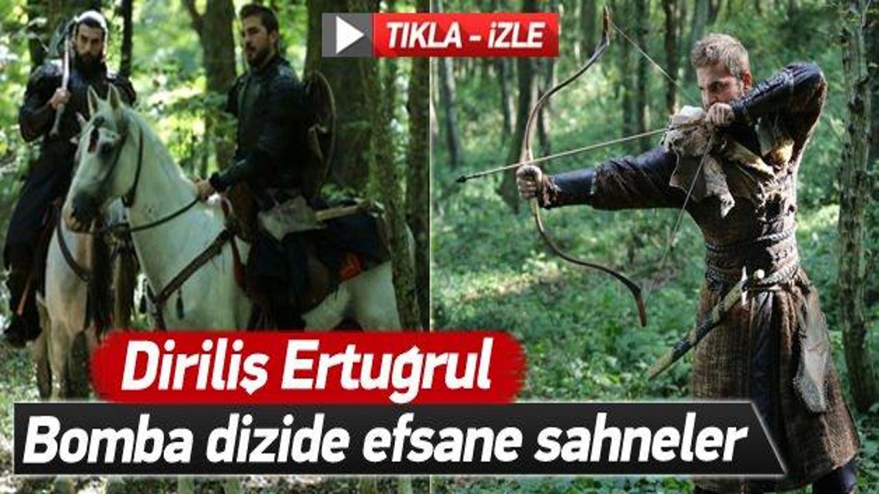 'Diriliş Ertuğrul' dizisi izleyiciyle buluştu