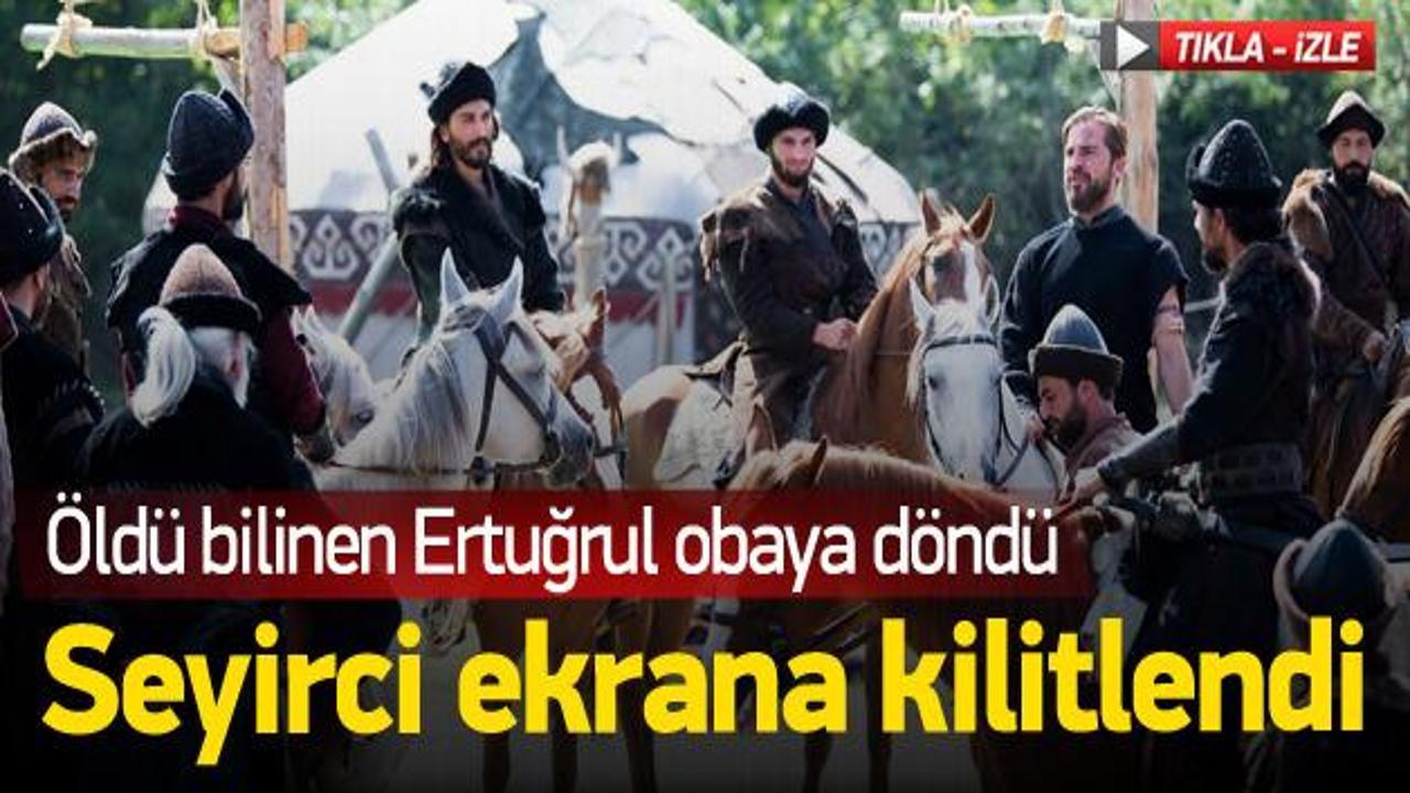 Diriliş Ertuğrul'da ekrana kilitleyen sahne