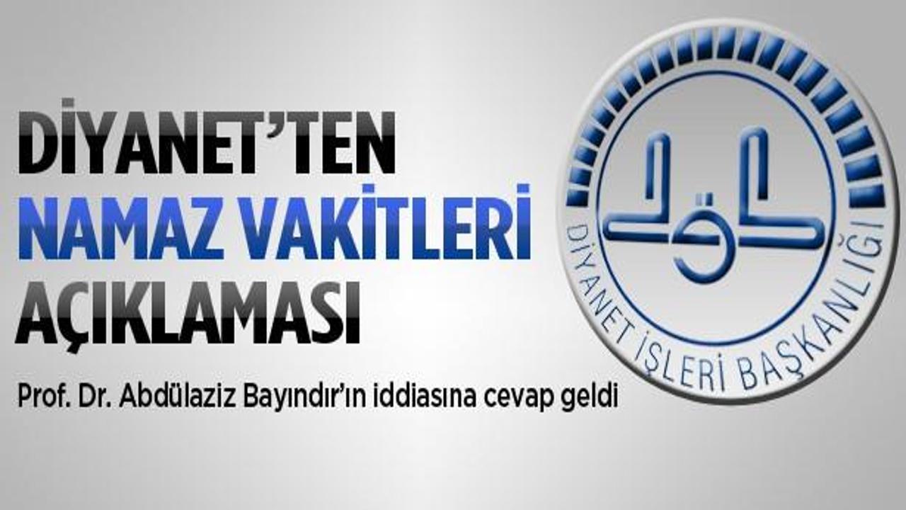 Diyanet'ten '70 dakika fazla oru&ccedil;' iddiasına yanıt