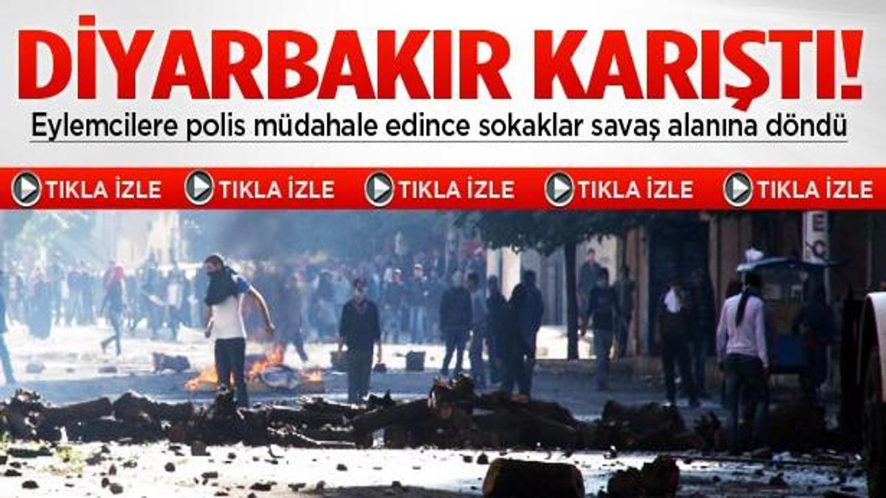 Diyarbakır savaş alanına döndü