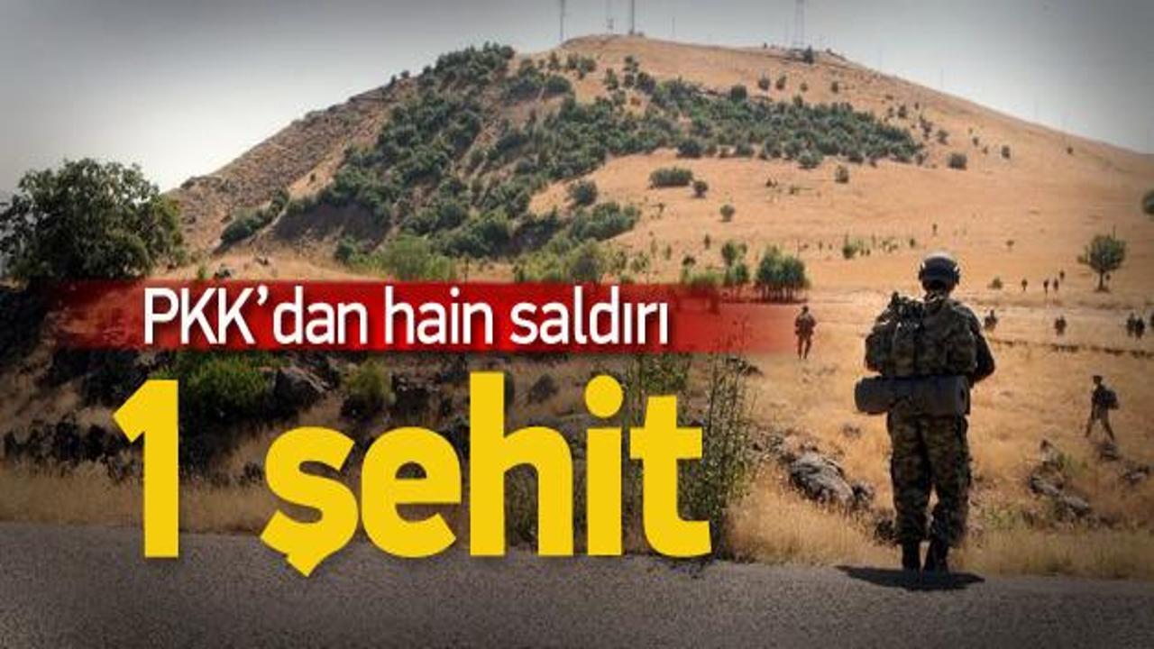 Diyarbakır'da askere saldırı: 1 şehit