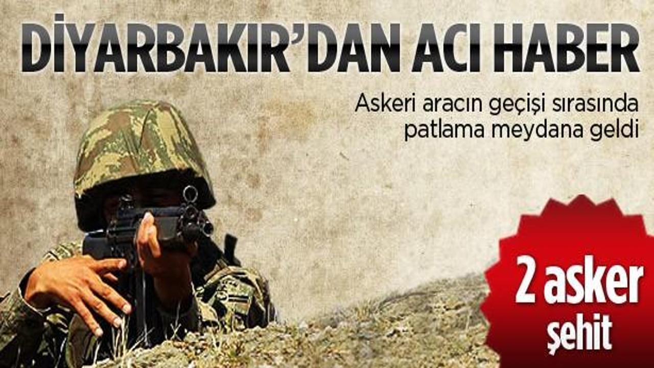 Diyarbakır'da hain tuzak: 2 şehit