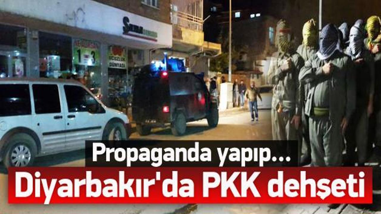 Diyarbakır'da PKK dehşeti