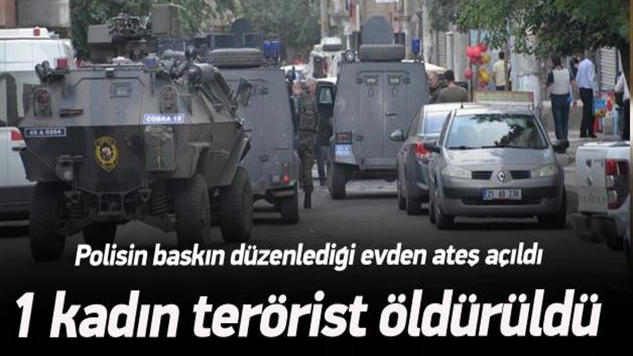 Diyarbakır'da teröristlerle çatışma