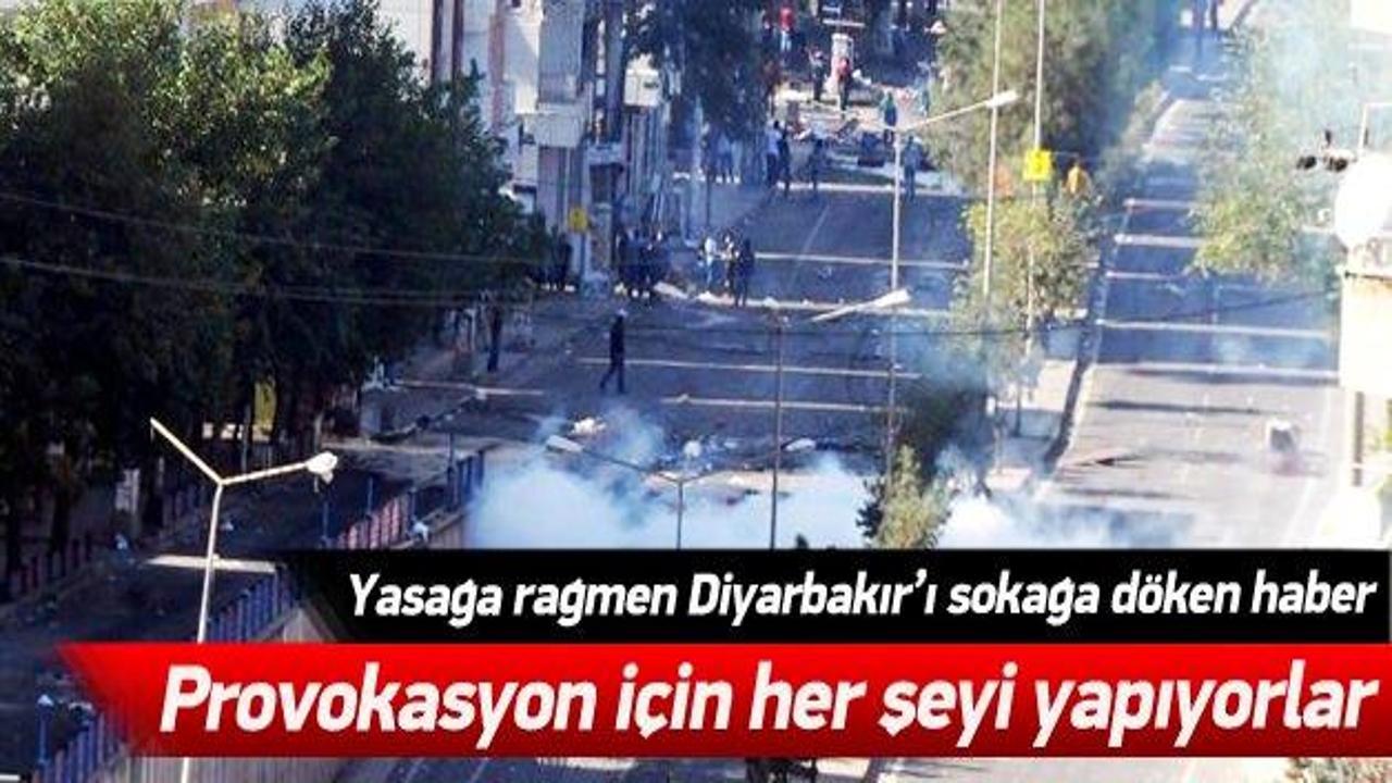 Diyarbakır'da yasağa rağmen eylem