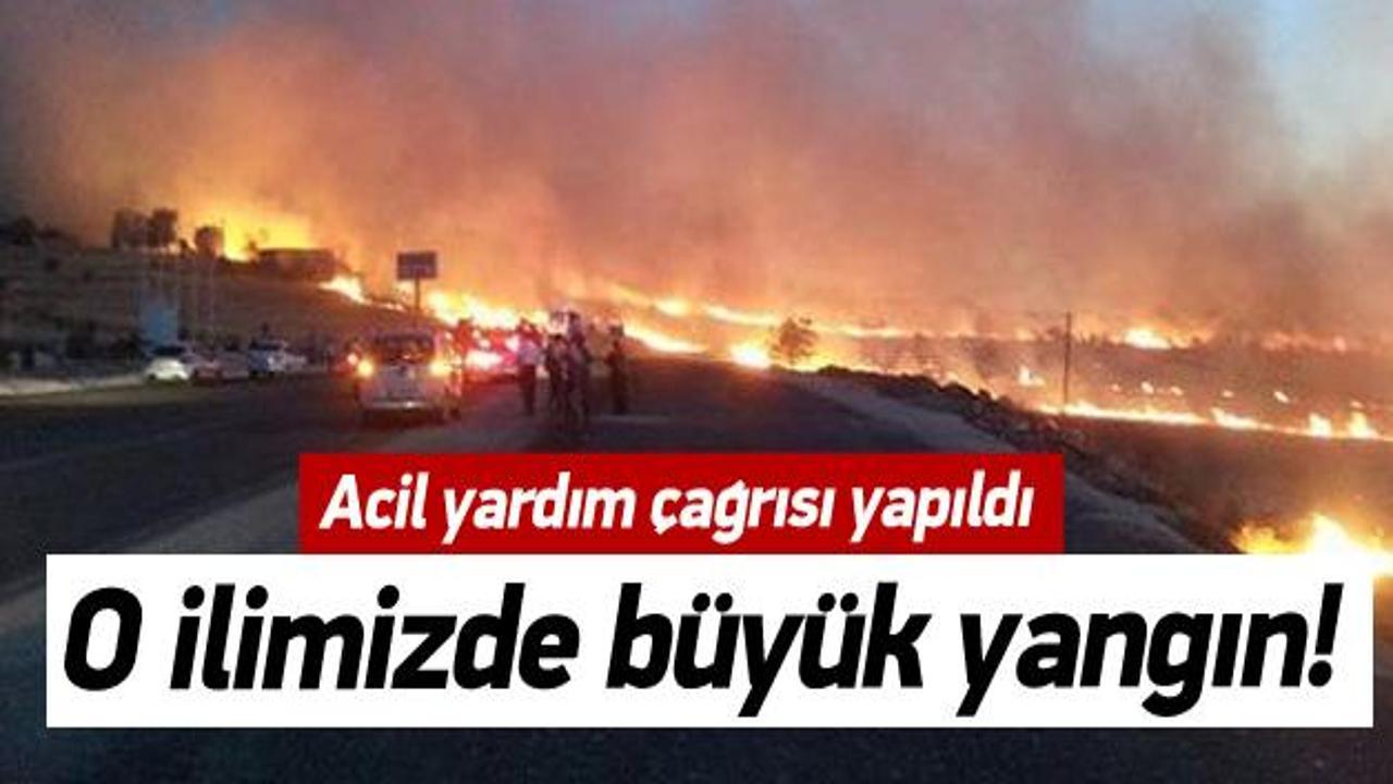 Diyarbakır'da büyük yangın!