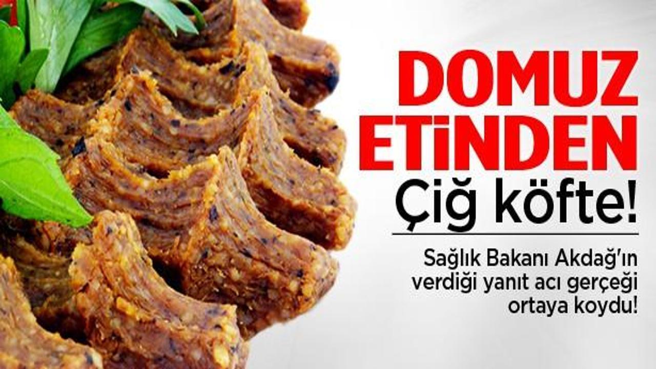 Domuz Etinden çiğ Köfte! - Haber 7 GÜNCEL