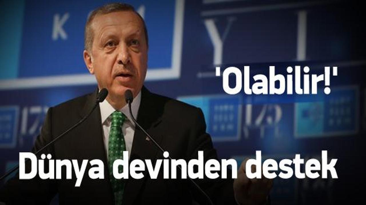 Dünya devinden Erdoğan'a destek