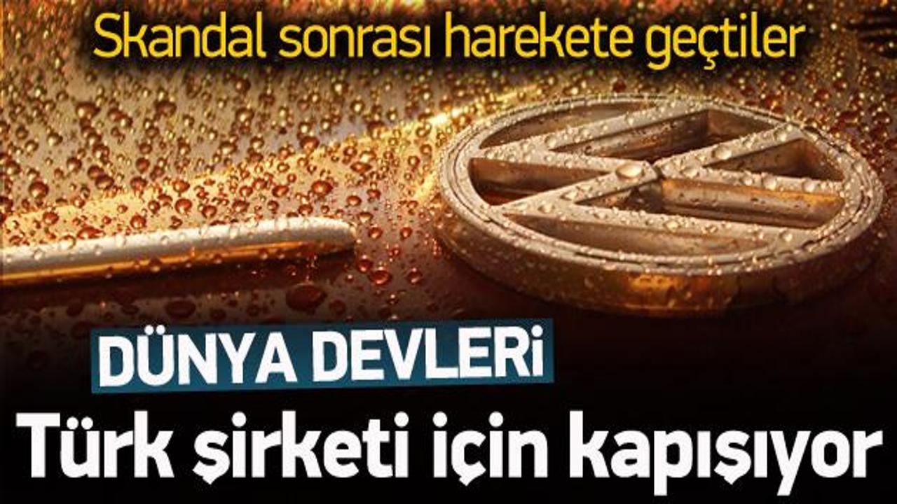Dünya devleri Türk şirketi için sıraya girdi
