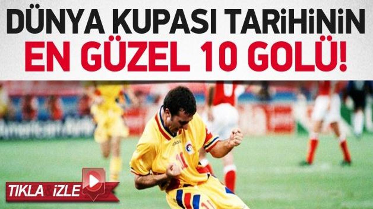 Dünya Kupası tarihinin en güzel 10 golü!