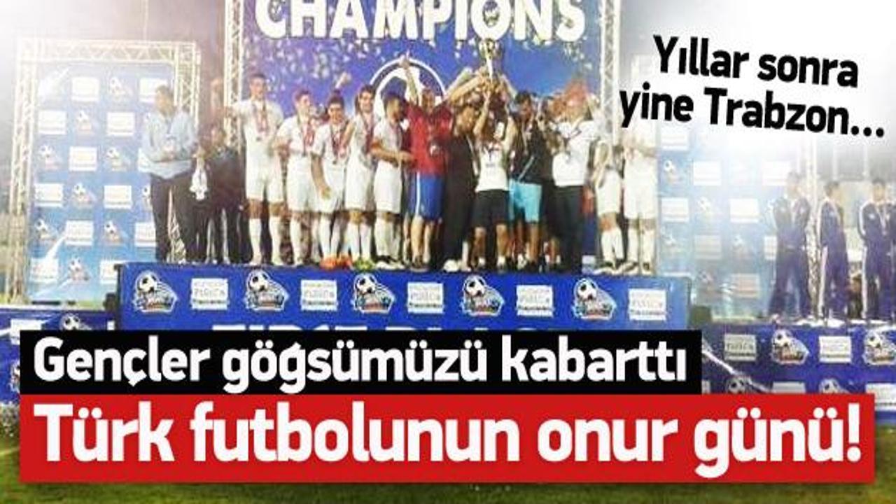 Dünya şampiyonu 'Trabzon Erdoğdu Lisesi'