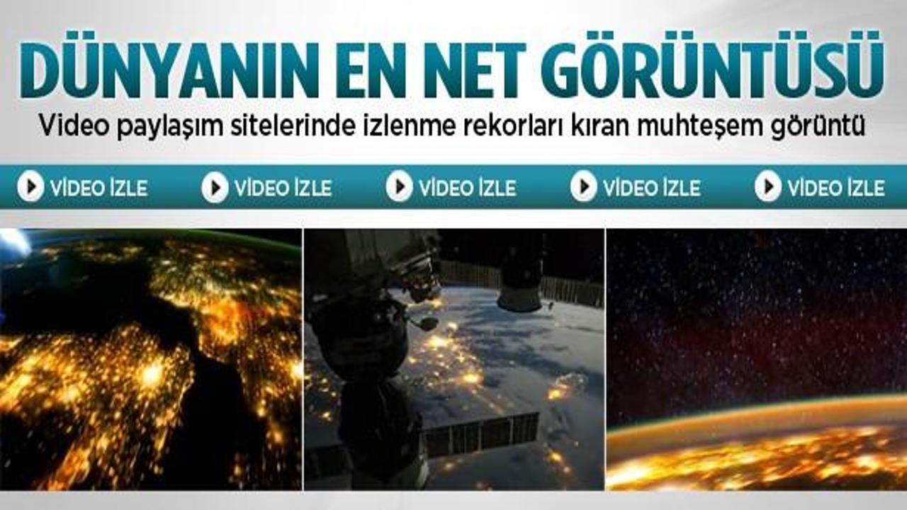 D&uuml;nya'nın &ccedil;ekilen en net g&ouml;r&uuml;nt&uuml;s&uuml; VİDEO