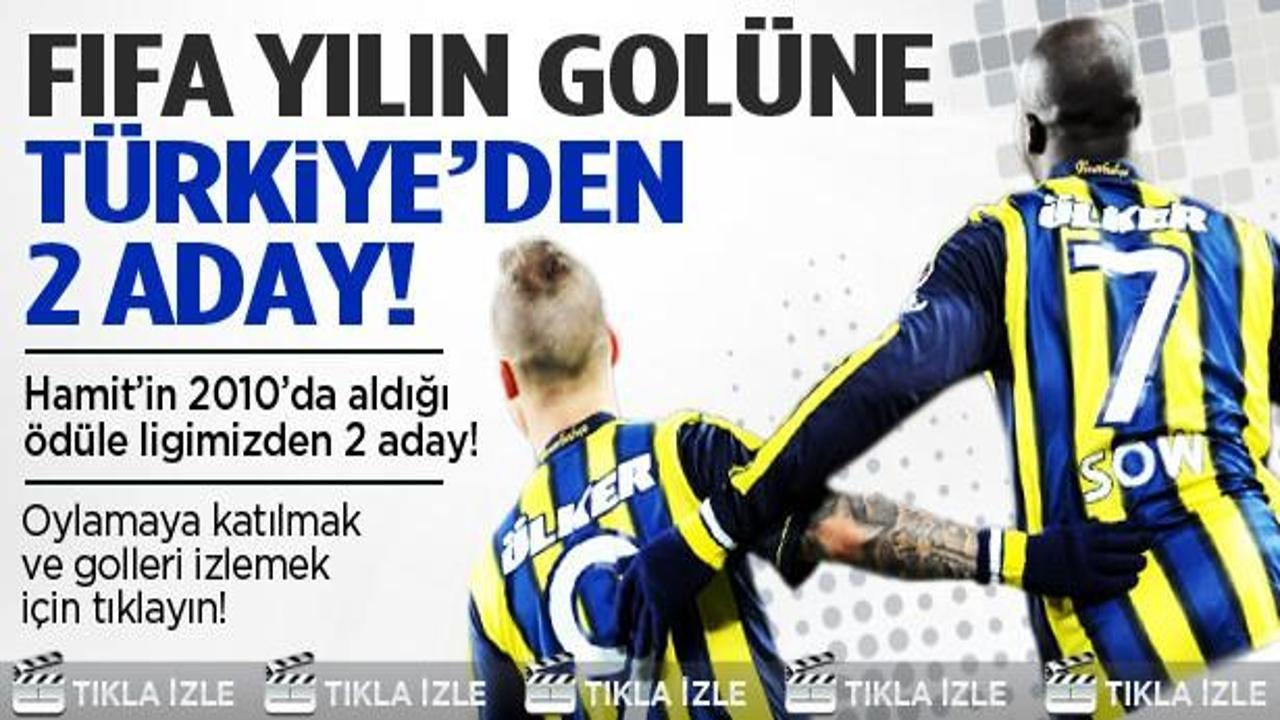 Dünya'nın en iyi golüne Süper Lig'den 2 aday!