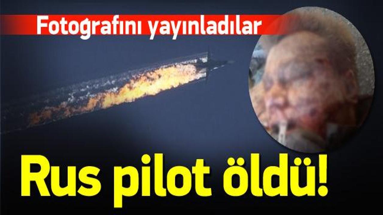 Düşürülen Rus uçağın pilotu öldü