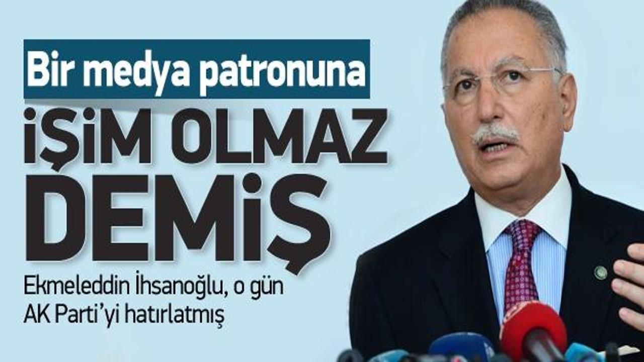 Ekmeleddin İhsanoğlu: Benden politikacı olmaz