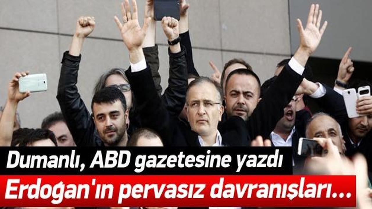 Ekrem Dumanlı Washington Post'a yazdı