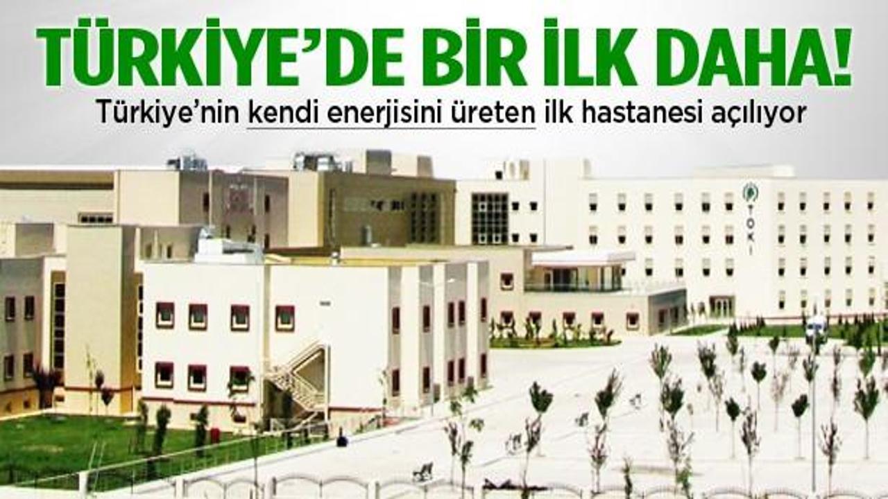 Enerjisini kendi &uuml;reten ilk hastane a&ccedil;ılıyor