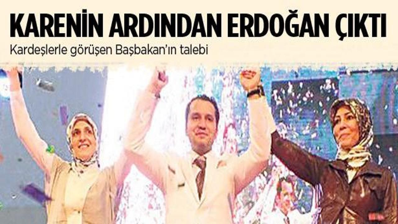 Erbakan kardeşlerin küslüğünü Erdoğan bitirdi