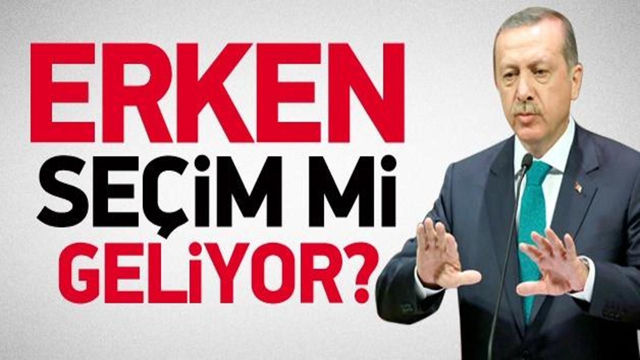 'Erdoğan % 55 oy alırsa erken seçim olabilir'