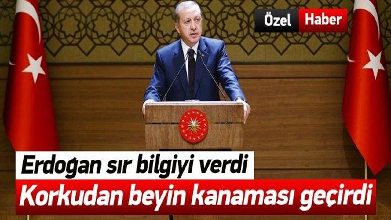 Erdoğan açıkladı, mühendis beyin kanaması geçirdi