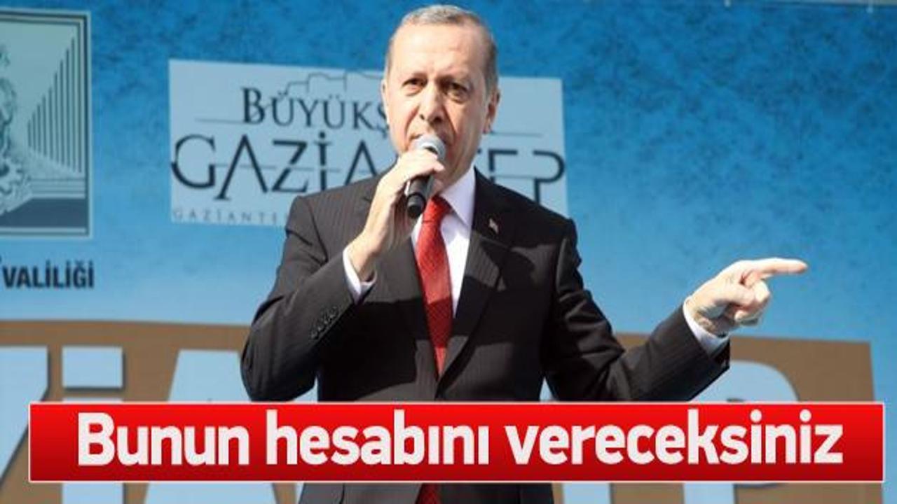 Erdoğan: Bankacılar bunun hesabını verecek