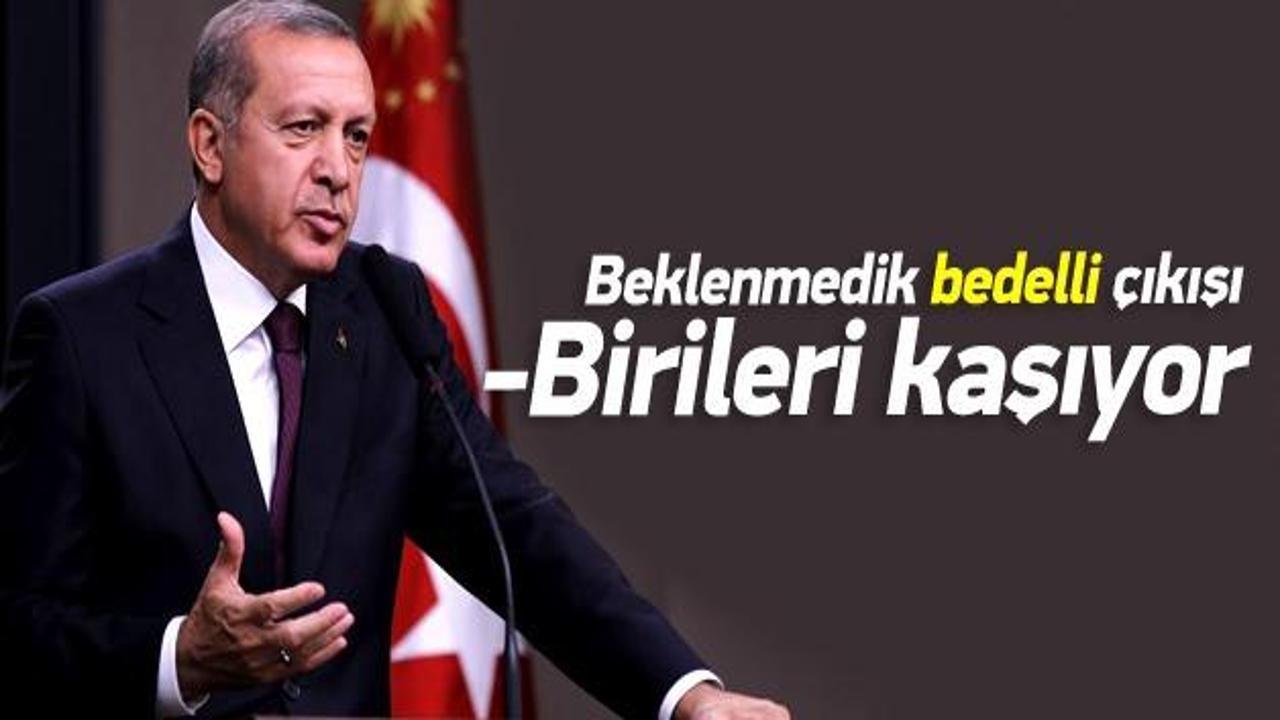 Erdoğan bedelli askerlik için adresi gösterdi