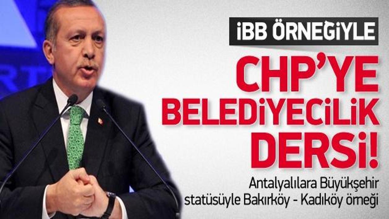 Erdoğan: Belediyecilik bizim işimiz!